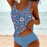 Agnese - Elegants Tankini Ar Rakstu