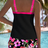 Laluna® | Divdaļīgs Elegants Tankini Kompleks