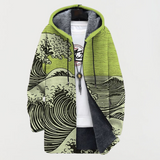 Keira - Manteau ar Viļņu Rakstu