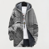 Keira - Manteau ar Viļņu Rakstu