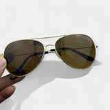 Vintage saulesbrilles ar spoguļlēcām