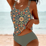 Laluna® | Vasaras Tankini ar Druku
