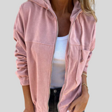 Delphine | Mīksta ar rāvējslēdzēju veste