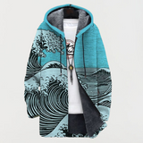 Keira - Manteau ar Viļņu Rakstu