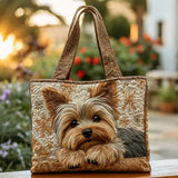 Žiarivá Remeselná Taška Yorkie