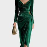 Sylvana - Elegant Midi Dress