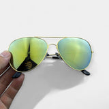 Vintage saulesbrilles ar spoguļlēcām