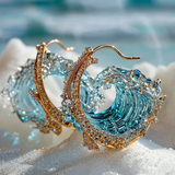 Earrings with the Soul of the Ocean